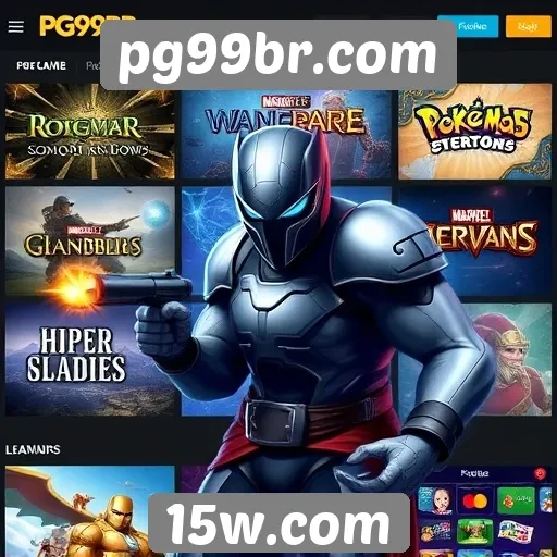 Jogos populares disponíveis no site pg99br